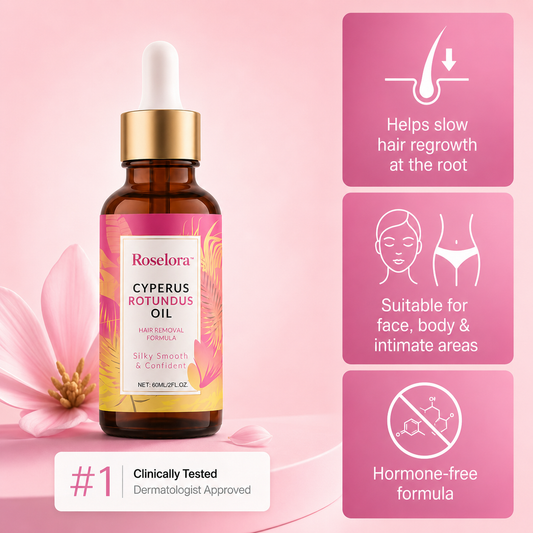 Egyptian Cyperus Rotundus Hair Reduction Serum