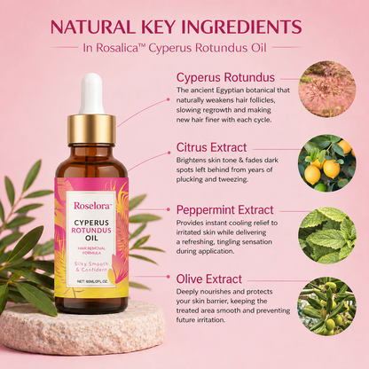 Egyptian Cyperus Rotundus Hair Reduction Serum